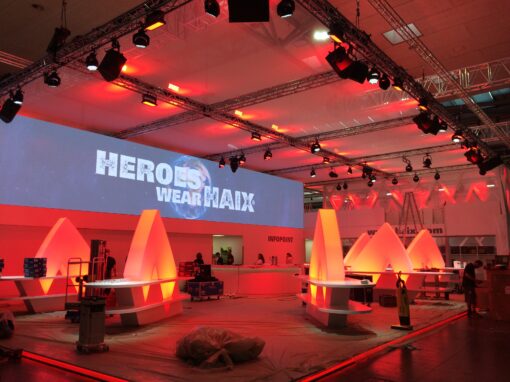 Messestand Haix-Group Interschutz 2015